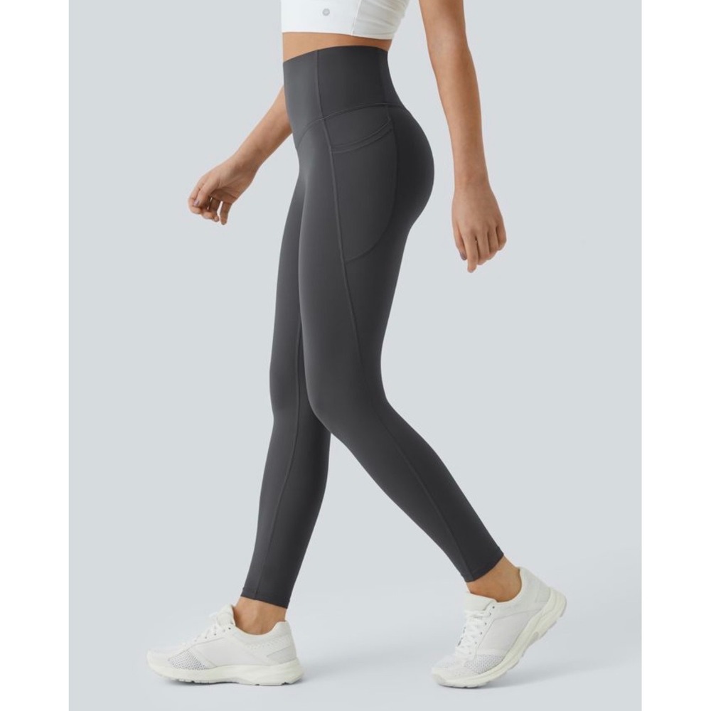 Halara UltraSculpt High Waisted Tummy Control Pocket Workout Gym Leggings Small